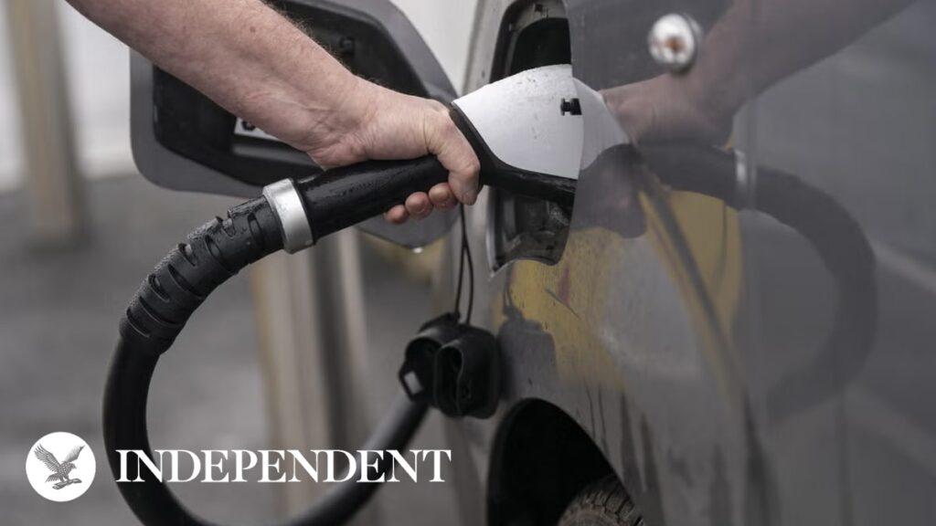 Choice of EVs for UK car buyers reaches record high