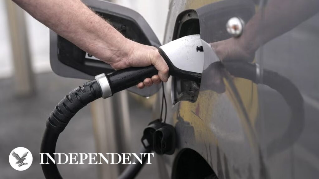 Choice of EVs for UK car buyers reaches record high