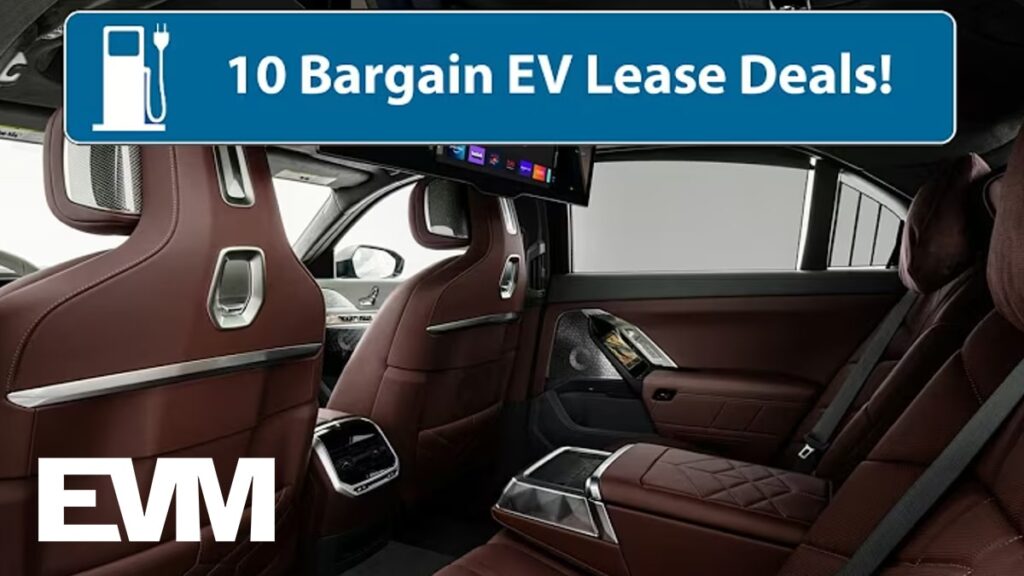 Top 10 Lease Deals For Electric Cars!